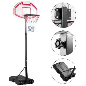 Yaheetech Adjustable Basketball Hoop System