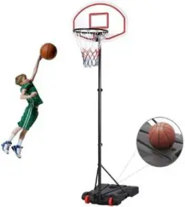 Topeakmart Portable Basketball Hoop