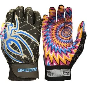 Spiderz RAW Extra Tacky Sticky Grip Football Receiver Gloves
