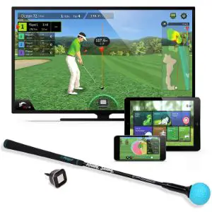 PhiGolf Golf Simulator with Swing Trainer Club
