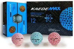 Kaede Max 2 Tone Colored Distance Golf Balls
