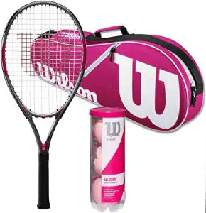 Wilson Intrigue Tennis Racquet Bundle
