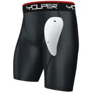 Youper Athletic Supporter Compression Shorts