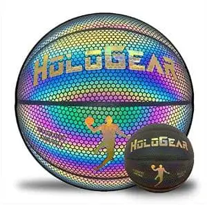 HoloGear HoloHoops Holographic Glowing Reflective Basketball
