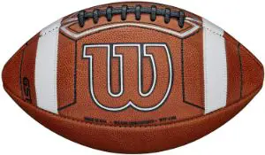 Wilson GST Leather Game Football Series